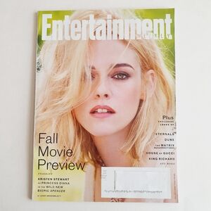 Entertainment Weekly Magazine November, 2021 - Kristen Stewart - Movie Preview